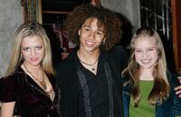 Lauren Storm, Corbin Bleu and Amy Bruckner at the opening night performance of "White Christmas."