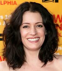 Paget Brewster at the premiere of FX's second season of "It's Always Sunny In Philadelphia."