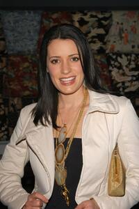 Paget Brewster at the after party of the premiere of "Fat Actress."