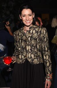 Paget Brewster at the after party of the premiere of "Huff."