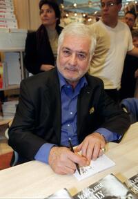 Jean-Claude Brialy at a book fair in Paris.