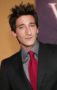 Adrien Brody at the premiere of “The Village”in New York City. 