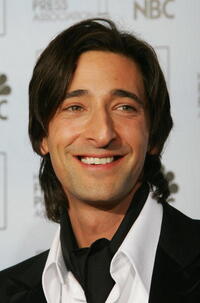 Adrien Brody at the Golden Globe Awards in Beverly Hills, California.