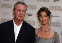 Bryan Brown and Rachael Griffith at the world premiere of "Australia."