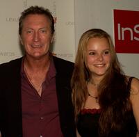 Bryan Brown and Guest at the 2003 LEXUS IF (Inside Film) Awards.