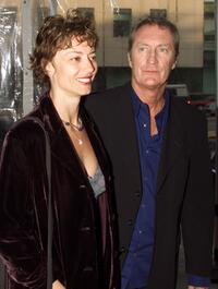 Bryan Brown and Rachel Ward at the premiere screening of "On The Beach."