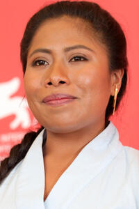 Yalitza Aparicio at the "Roma" photocall during the 75th Venice Film Festival.