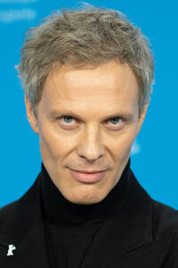 Jan Bluthardt at the photocall for "Cuckoo" during the 74th Berlinale Film Festival.