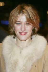 Valeria Bruni-Tedeschi at the 55th annual Berlinale International Film Festival premiere of "Tickets."