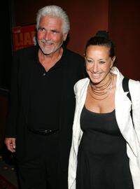James Brolin and Donna Karan at the premiere of "The Hunting Party" - after party.