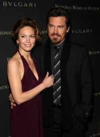 Diane Lane and Josh Brolin at the 2008 National Board of Review Awards gala.