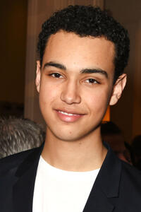 Archie Madekwe at the press night after party for Edward Albee's "The Goat, Or Who Is Sylvia?" in London.