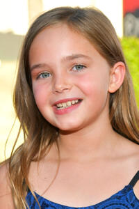 Ryan Kiera Armstrong at the premiere of "The Art Of Racing In The Rain" in Los Angeles.