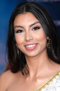 Zoha Rahman at the premiere of "Spider-Man: Far From Home" in Hollywood.