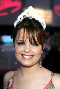 Kimberly J. Brown at the premiere of "The Ice Princess."