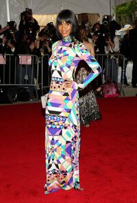 Joy Bryant at the Metropolitan Museum of Art Costume Institute Gala.