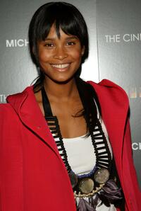 Joy Bryant at the screening of "Iron Man."