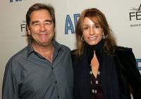 Beau Bridges and Dana Dubobsky at the promotion of "I-See-You".