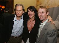 Jeff Bridges, Nadia Comaneci and Bart Conners at the Screening of Touchstone's "Stick It".