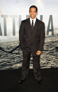 Neil Brown, Jr. at the California premiere of "Battle: Los Angeles."