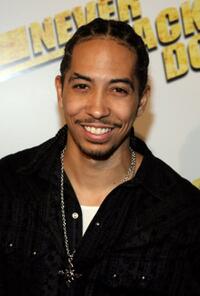 Neil Brown, Jr. at the premiere of "Never Back Down."
