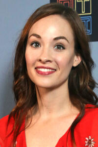 Emily Shenaut at the DTLA Film Festival screening of "Through The Blinds".