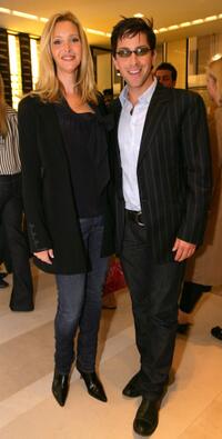 Lisa Kudrow and Dan Bucatinsky at the CHANEL and P.S. ARTS Party.