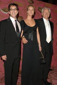Dan Bucatinsky, Lisa Kudrow and Michel Stern at the HBO Post Emmy Party.