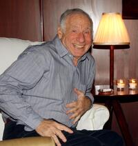 Mel Brooks at the Steven Webers party for his last performance of "The Producers".