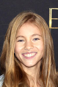 Shaylee Mansfield at the "Eternals" Los Angeles premiere.