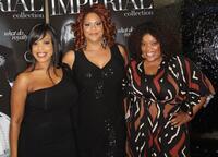 Niecy Nash, Kim Coles and Yvette Nicole Brown at the TBS' "10 Items or Less" season three premiere party.