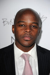 Edrick Browne at the California premiere of "Burning Palms."