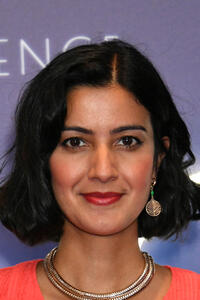 Rakhee Thakrar at the UK premiere of "Reminiscence" in London.
