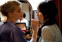 Elizabeth Banks as Rachel and Emily Browning as Anna in "The Uninvited."
