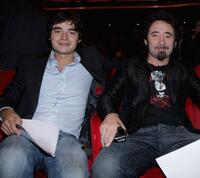 Paolo Briguglia and Federico Zampaglione at the "Concert" during the 2nd Rome Film Festival.