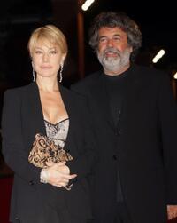 Nancy Brilli and Guest at the premiere of "Parlami Di Me" during the 3rd Rome International Film Festival.