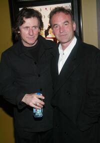 Nick Broomfield and Gabriel Byrne at the special screening of "Aileen: Life & Death Of A Serial Killer."