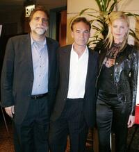 David Garber, Nick Broomfield and Charlize Theron at the charity screening of "Aileen: Life and Death Of A Serial Killer."