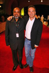 Nick Broomfield and Sayed Badreya at the premiere of "Battle for Haditha" during the 4th Dubai International Film Festival.