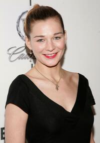 Heather Burns at the after party of "Watching The Detectives."