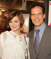 Heather Burns and Diedrich Bader at the premiere of "Miss Congeniality 2: Armed and Fabulous."