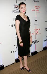 Heather Burns at the after party of "Watching The Detectives."