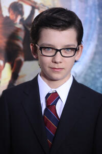 Asa Butterfield at the New York premiere of "Hugo."