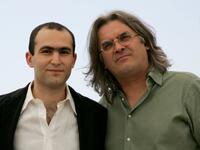 Khalid Abdalla and Director Paul Greengrass at the photocall of "United 93" during the 59th International Cannes Film Festival.