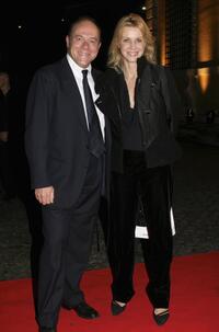 Director Carlo Verdone and Margherita Buy at the Patricia McQueeney Award Dinner Party.
