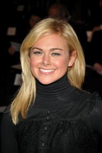 Laura Bell Bundy at the Mercedes-Benz Fashion Week Fall 2008.