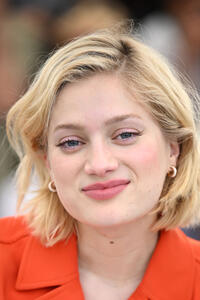 Nadia Tereszkiewicz at the photocall for 'Forever Young (Les Amandiers)" during the 75th Cannes Film Festival.