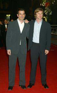 Ty Burrell and Jack Weber at the premiere of "Dawn of the Dead."