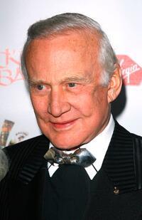 Buzz Aldrin at the "Rock The Kasbah" fundraising gala.