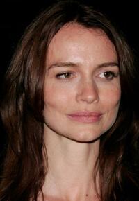 Saffron Burrows at the Los Angeles screening of "Trembled Blossoms."